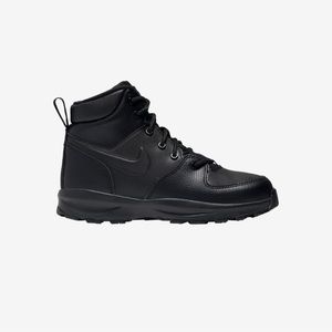 Nike Manoa LTR (PS) Boys’ preschool black boots Size: 1.5 Y